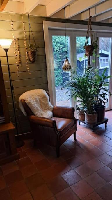Comfortable Chalet In A Unique Location In Forest Essen Exteriör bild